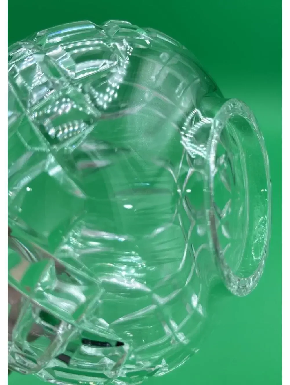 Clear Cut Glass Lamp Shade Sconce Chandelier 2 1/8